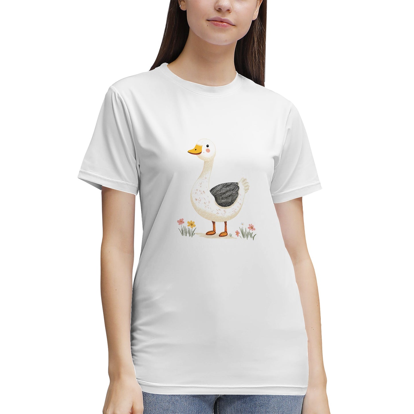 Cute Cartoon Duck - Vivispark T-Shirt