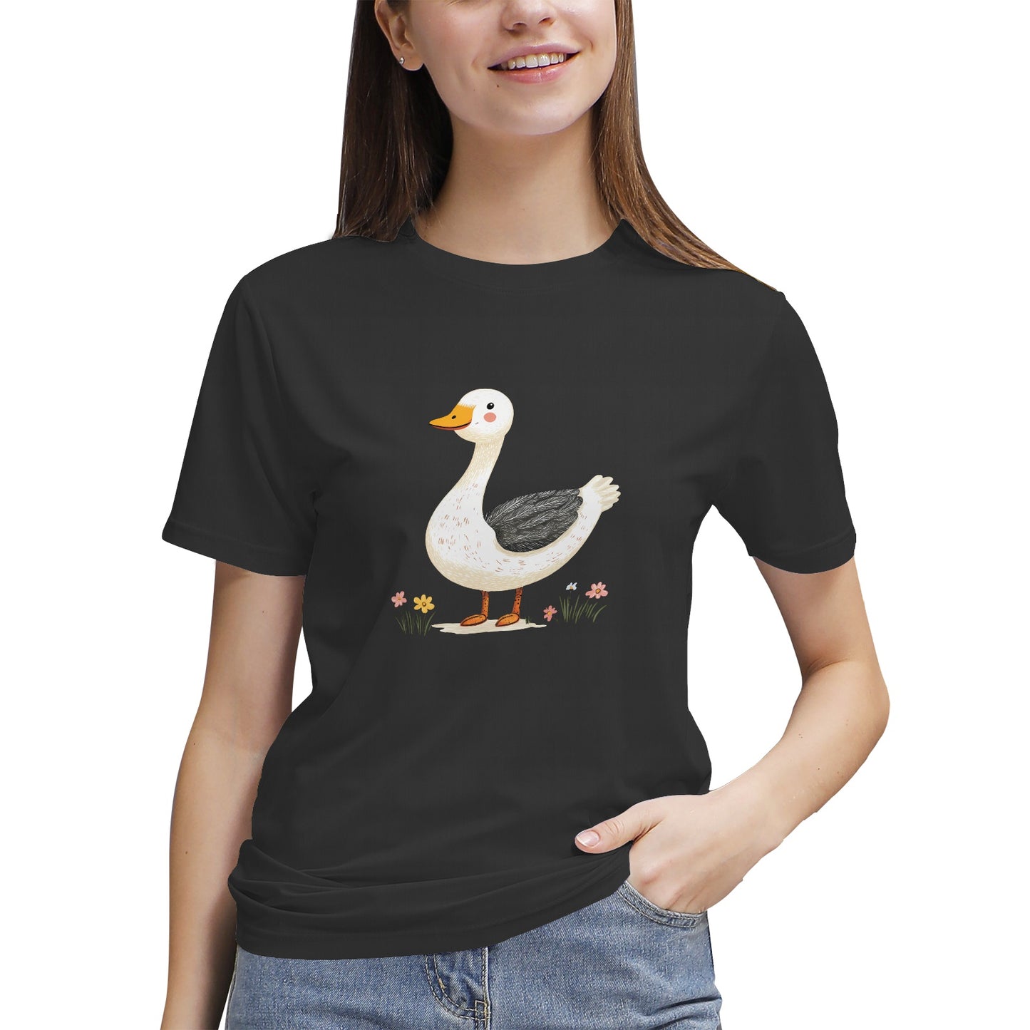 Cute Cartoon Duck - Vivispark T-Shirt
