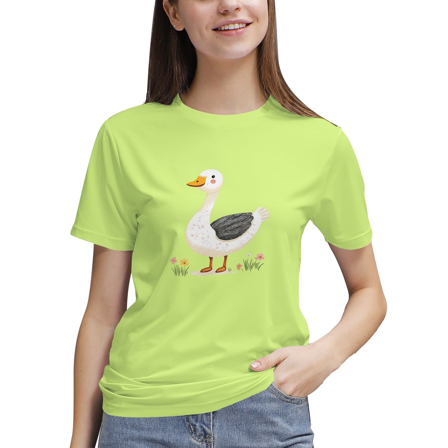 Cute Cartoon Duck - Vivispark T-Shirt