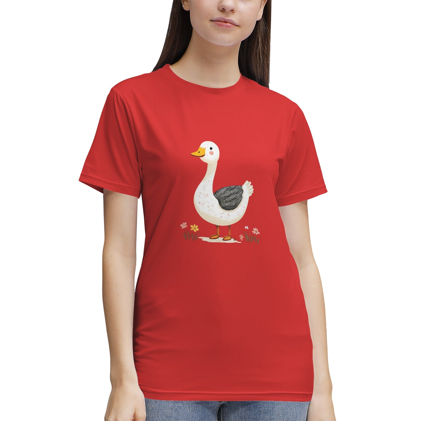 Cute Cartoon Duck - Vivispark T-Shirt