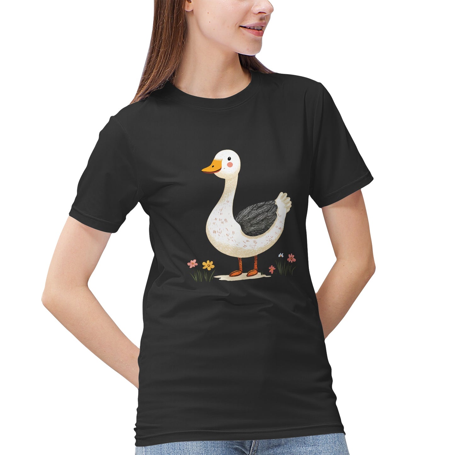 Cute Cartoon Duck - Vivispark T-Shirt