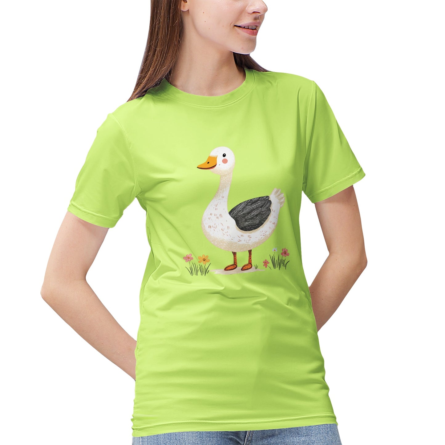 Cute Cartoon Duck - Vivispark T-Shirt