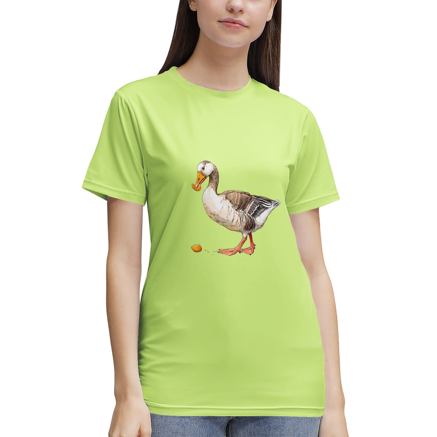 Realistic Goose Eating- Vivispark T-shirt
