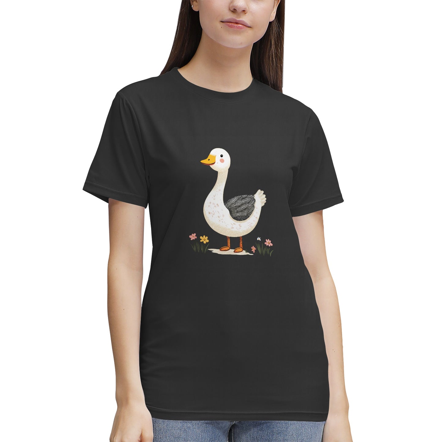 Cute Cartoon Duck - Vivispark T-Shirt